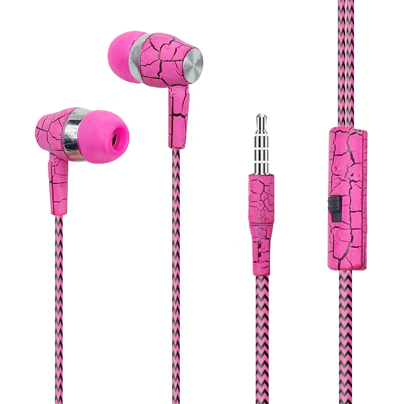 3.5mm Jack Crack Earphone Wired Headset Super Bass Sound Headphone Earbud with Mic for Xiaomi iPhone MP3 4 PC Wholsale C015
3.5mm Jack Crack Earphone Wired Headset Super Bass Sound Headphone Earbud with Mic for Xiaomi iPhone MP3 4 PC Wholsale C015
