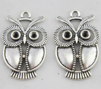 30pcs - 21X33MM Fashion Vintage Lovely Owl Charm Necklace Pendant - Jewelery Accessories Fast Shipping C268
30pcs - 21X33MM Fashion Vintage Lovely Owl Charm Necklace Pendant - Jewelery Accessories Fast Shipping C268