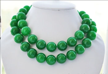 FREE shipping> >>>BEAUTIFUL 32" 18mm nature round green stone bead necklace s
FREE shipping> >>>BEAUTIFUL 32" 18mm nature round green stone bead necklace s