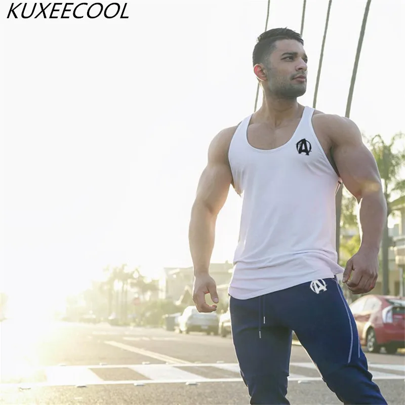 Brand clothing Fitness Tank Top Men Stringer Bodybuilding Muscle Shirt Workout Vest gyms Undershirt 10 kinds of color
Brand clothing Fitness Tank Top Men Stringer Bodybuilding Muscle Shirt Workout Vest gyms Undershirt 10 kinds of color