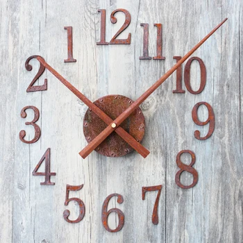 New Arrival Vintage style Metal texture Design sticker EVA 40CM-80CM wall clock large decorative 3d diy wall clock big
New Arrival Vintage style Metal texture Design sticker EVA 40CM-80CM wall clock large decorative 3d diy wall clock big