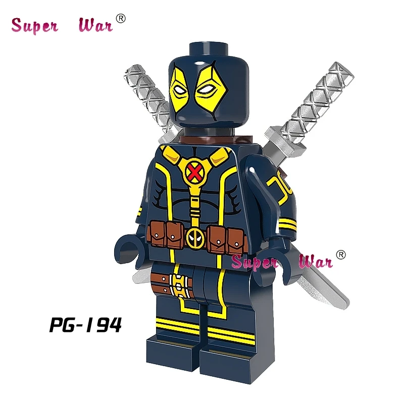 Single super heroes dc comics Deadpool X men building blocks models bricks hobby toys for children kits gift
Single super heroes dc comics Deadpool X men building blocks models bricks hobby toys for children kits gift