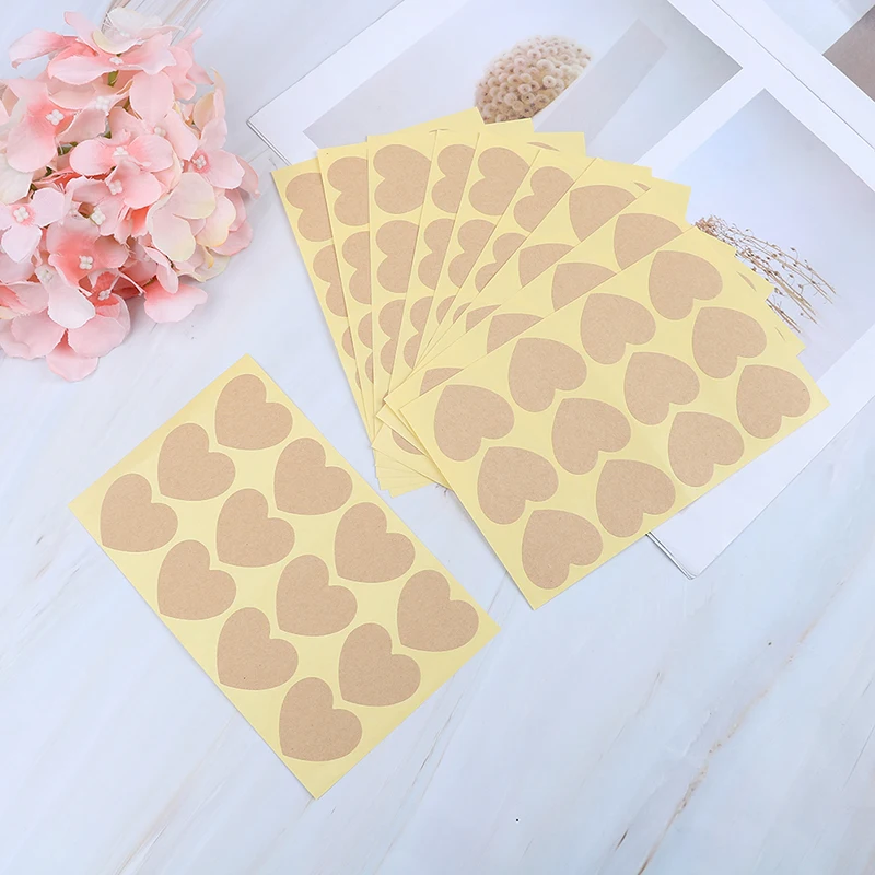 120pcs/lot 35*35mm Heart Shape blank Kraft Paper Label Sticker For DIY Hand Made stickers Christmas Gift
120pcs/lot 35*35mm Heart Shape blank Kraft Paper Label Sticker For DIY Hand Made stickers Christmas Gift