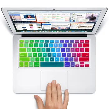 US Version English Colorful Silicone Protection sticker Keyboard Cover Skin for 13" 15" 17" Apple Macbook Air pro/retina/Imac G6
US Version English Colorful Silicone Protection sticker Keyboard Cover Skin for 13" 15" 17" Apple Macbook Air pro/retina/Imac G6