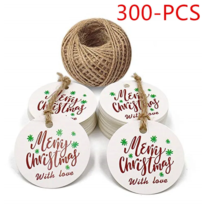 Round Christmas Gift Tags decorations Merry Christmas with Love Tags With Jute Twine For festival party DIY Price Garment Tags
Round Christmas Gift Tags decorations Merry Christmas with Love Tags With Jute Twine For festival party DIY Price Garment Tags