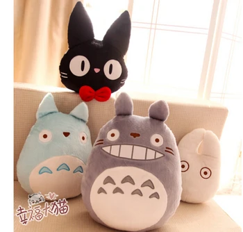 Candice guo! Super cute plush toy cartoon anime Totoro black cat soft stuffed cushion sofa pillow birthday Christmas gift 1pc
Candice guo! Super cute plush toy cartoon anime Totoro black cat soft stuffed cushion sofa pillow birthday Christmas gift 1pc