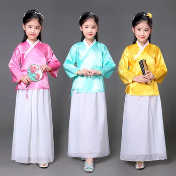 Girl Traditional Hanfu Chinese Costume For Kids Child Classical Folk Dance Clothing Fairy Dress Tang Suit Stage Wear DNV10725
Girl Traditional Hanfu Chinese Costume For Kids Child Classical Folk Dance Clothing Fairy Dress Tang Suit Stage Wear DNV10725