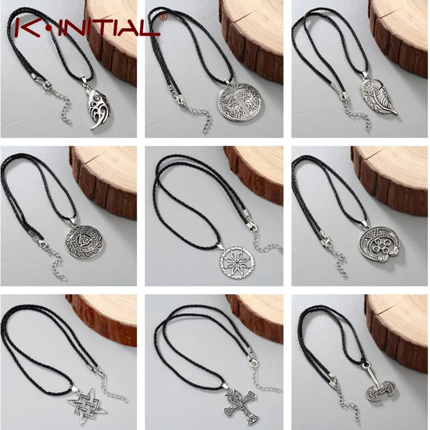 Kinitial Alatyr Star Slavic Thor collares Jewelry Amulet Necklace Norse Occult Pendants Germanic Pagan Men Charm Necklaces
Kinitial Alatyr Star Slavic Thor collares Jewelry Amulet Necklace Norse Occult Pendants Germanic Pagan Men Charm Necklaces