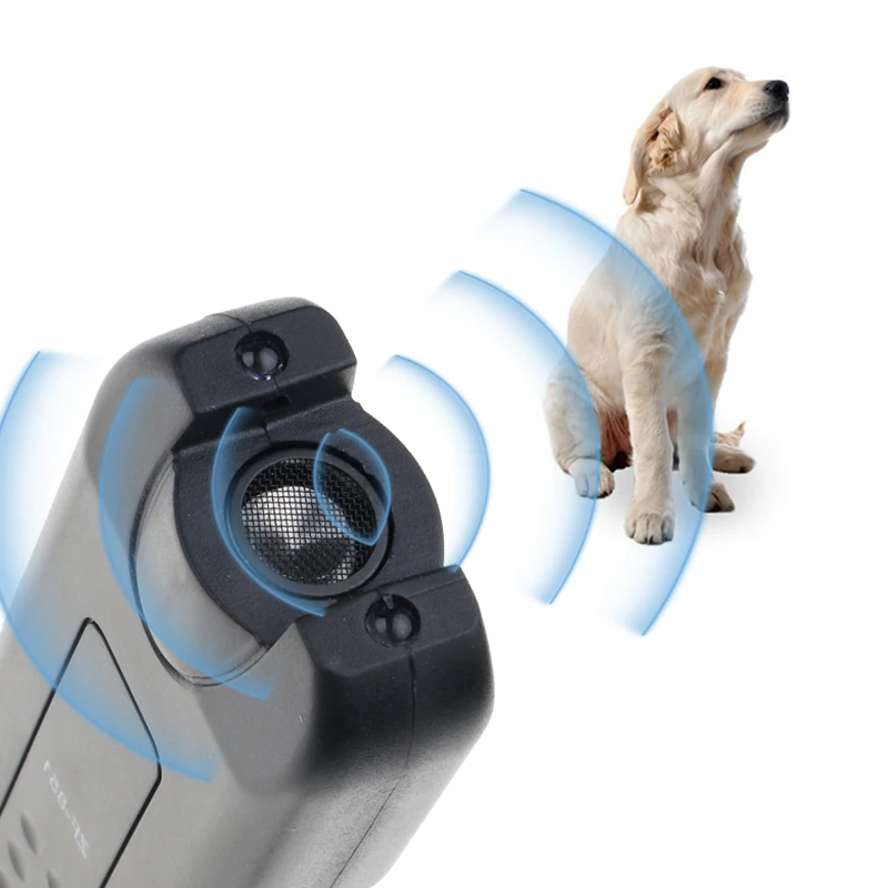 

Ultrasonic Pet Dog Repeller Training Device Anti Barking Pets Repeller Chaser Stop Bark Trainer