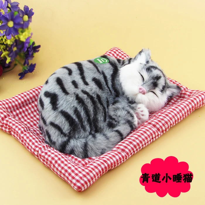 simulation cat ,furry fur gray cat about 25x20cm sound miaow cat model car ornament decoration gift h1310
simulation cat ,furry fur gray cat about 25x20cm sound miaow cat model car ornament decoration gift h1310