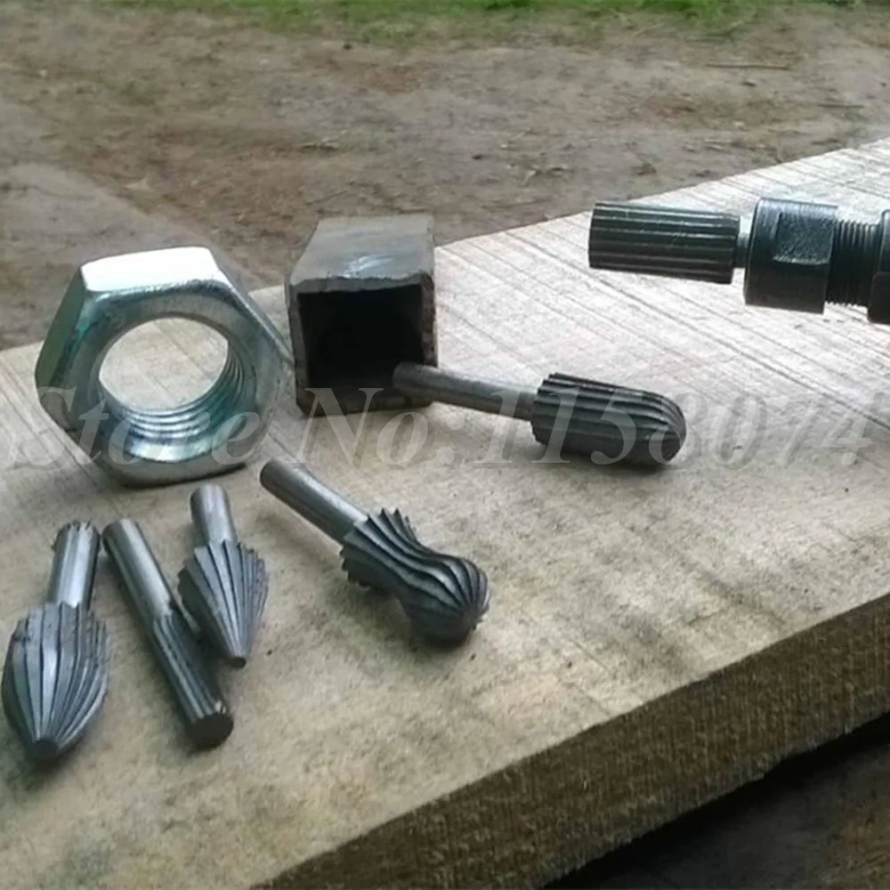 6mm 14 Rotary Burr Set Rotary Files For Metal Plastic Wood Grinding Tool
