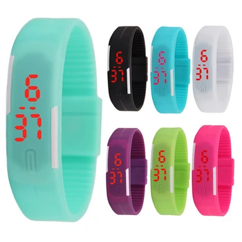 LED Touch Watch Women And Children Fashion Digital Watch Silicone Jelly Stylish Rectangle Wristwatch Hour
LED Touch Watch Women And Children Fashion Digital Watch Silicone Jelly Stylish Rectangle Wristwatch Hour