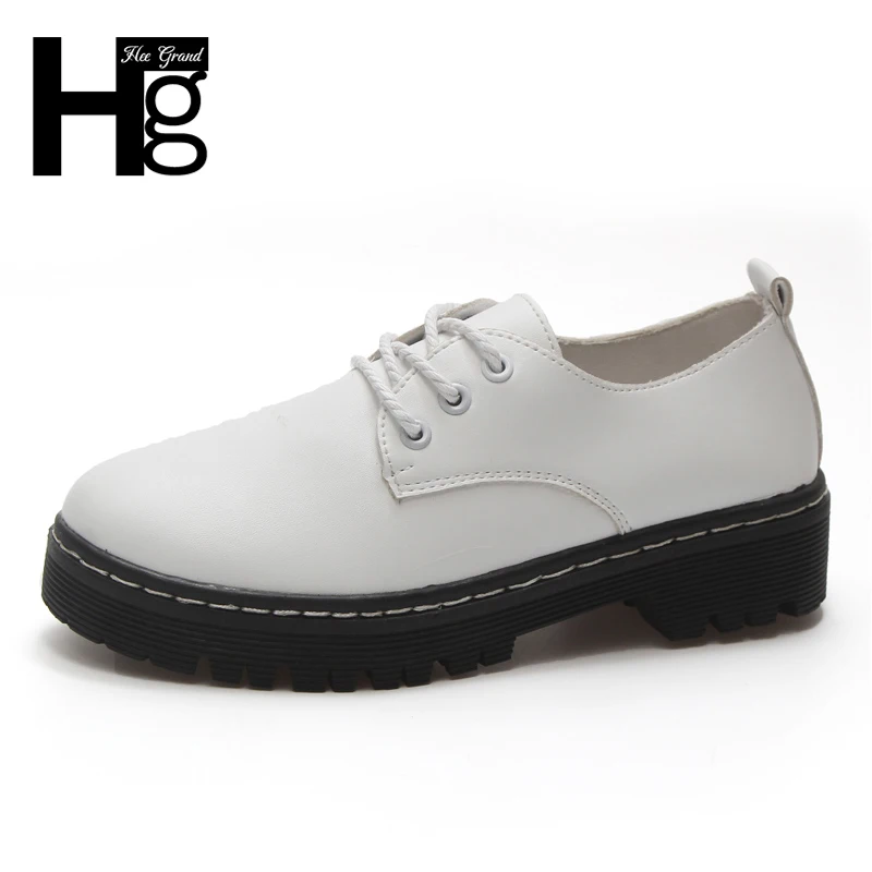 HEE GRAND Vintage Creepers Fashion Women Flat Platform Shoes Spring Female Oxford Wedges Lace up Shoes Women 3 Colors XWD6884
HEE GRAND Vintage Creepers Fashion Women Flat Platform Shoes Spring Female Oxford Wedges Lace up Shoes Women 3 Colors XWD6884