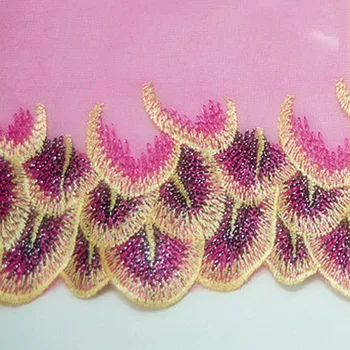 Embroidered Lace with Feather Pattern Nylon Mesh Fabric for DIY Sewing Clothes 20 Yards * 20 cm LE1336GLR
Embroidered Lace with Feather Pattern Nylon Mesh Fabric for DIY Sewing Clothes 20 Yards * 20 cm LE1336GLR