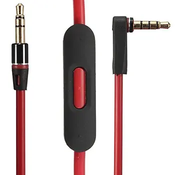 Top Deals 3.5 mm Audio Cable Headphone Headset with mini and Volume Control for M-o-nster B-e-ats Pro Beast's Detox Solo HD Stud
Top Deals 3.5 mm Audio Cable Headphone Headset with mini and Volume Control for M-o-nster B-e-ats Pro Beast's Detox Solo HD Stud