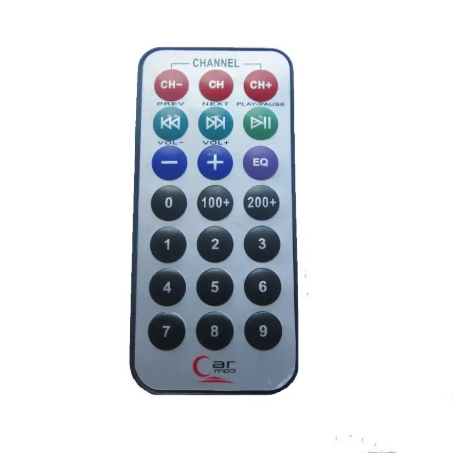 Car MP3 remote control MCU 51 remote control Universal type DIY smart car infrared remote control (without battery)
Car MP3 remote control MCU 51 remote control Universal type DIY smart car infrared remote control (without battery)