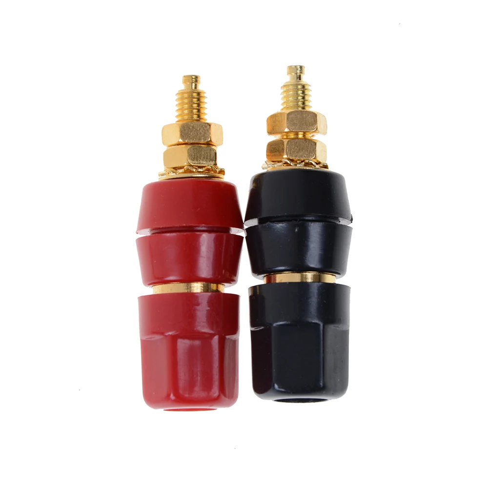 1pair(black+red) Terminals Red Black Connector Amplifier Terminal Binding Post Banana Speaker Plug Jack Adapter Socket
1pair(black+red) Terminals Red Black Connector Amplifier Terminal Binding Post Banana Speaker Plug Jack Adapter Socket