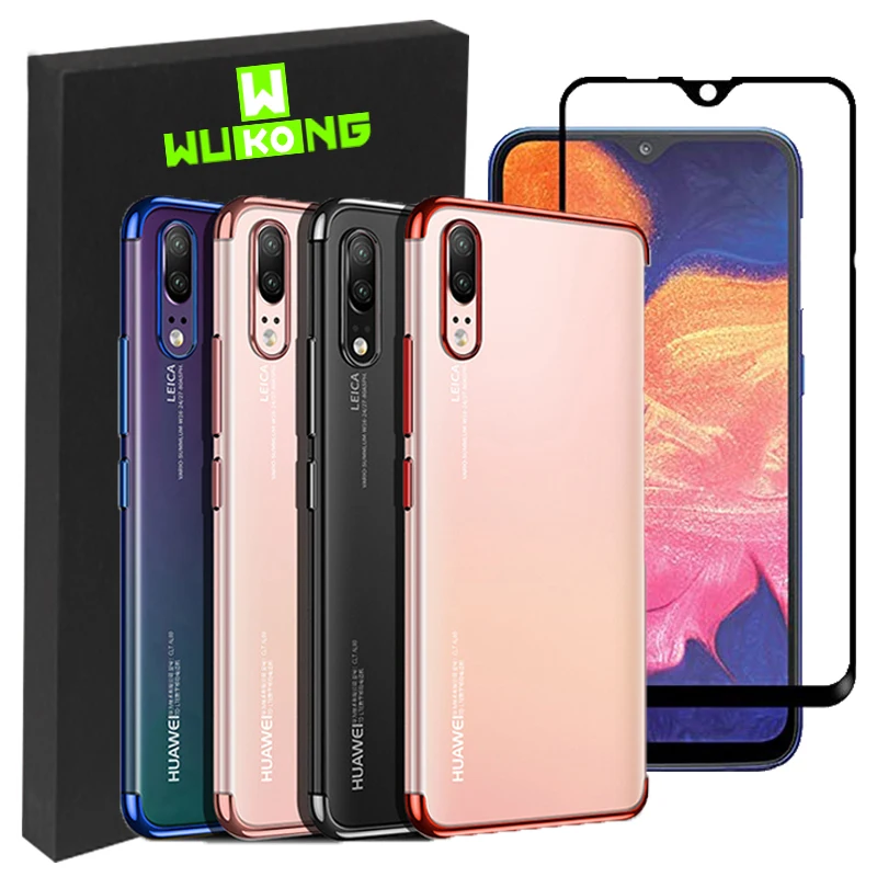 Case Plating Soft TPU Transparent Cover For Samsung A50 A30 A10 9D Glass Elec-Plating Case For Galaxy M30 M20 M10 Tempered Glass
Case Plating Soft TPU Transparent Cover For Samsung A50 A30 A10 9D Glass Elec-Plating Case For Galaxy M30 M20 M10 Tempered Glass