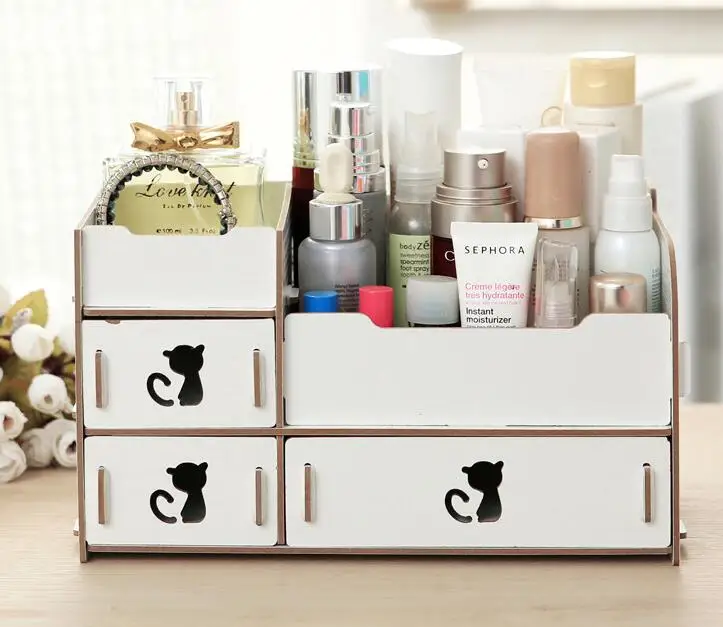 BCELIFE-Multi-functional-Wooden-Makeup-Storage-Box-Jewelry-Container-Organizer-for-Office-desk-stationery-storage-box