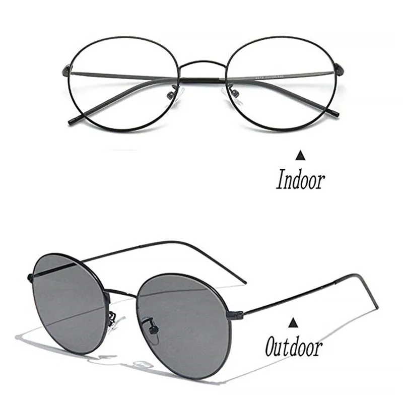 MINCL/Men Fashion Round Nearsighted Sun Photochromic reading glasses Women Myopic Optical Glasses with box FML
MINCL/Men Fashion Round Nearsighted Sun Photochromic reading glasses Women Myopic Optical Glasses with box FML