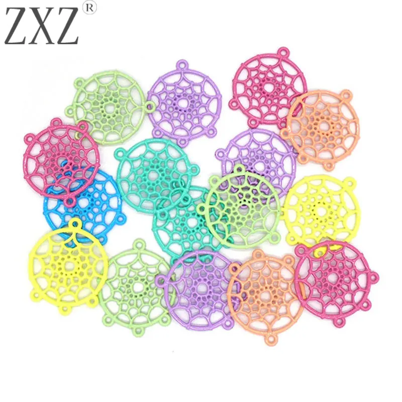 ZXZ 10pcs Mixed Color Pretty Dream Catcher Boho Charms Pendants for Jewelry Making Findings 34x28mm
ZXZ 10pcs Mixed Color Pretty Dream Catcher Boho Charms Pendants for Jewelry Making Findings 34x28mm