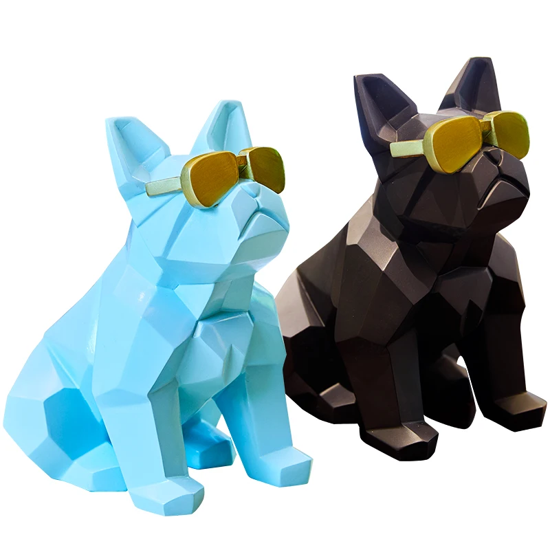 Nordic style lucky dog ornaments geometry bulldog figurine creative housewarming decorations new home gifts soft furnishings
Nordic style lucky dog ornaments geometry bulldog figurine creative housewarming decorations new home gifts soft furnishings