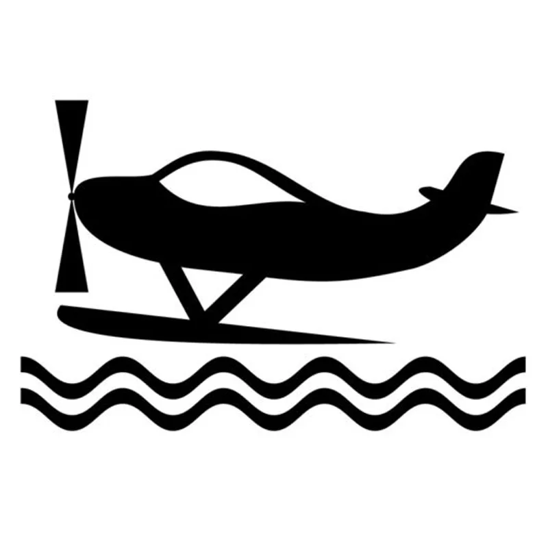 17.6cm*11.5cm Seaplane Transport Vinyl Car-Styling Stickers Decals Decor Black/Silver S3-7053
17.6cm*11.5cm Seaplane Transport Vinyl Car-Styling Stickers Decals Decor Black/Silver S3-7053
