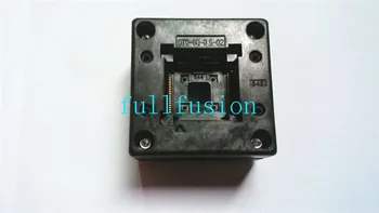 OTQ-80-0.5-02 QFP80 0.5mm Pitch Enplas IC Test Socket TQFP80 IC Body size 12x12mm Burn in Socket
OTQ-80-0.5-02 QFP80 0.5mm Pitch Enplas IC Test Socket TQFP80 IC Body size 12x12mm Burn in Socket