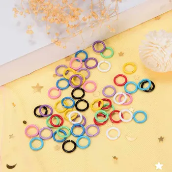 100pcs Painted Colorful Iron Jump Ring Black White Red 8mm Open Dangle Split Rings for DIY Necklace Jewelry Connectors Findings
100pcs Painted Colorful Iron Jump Ring Black White Red 8mm Open Dangle Split Rings for DIY Necklace Jewelry Connectors Findings