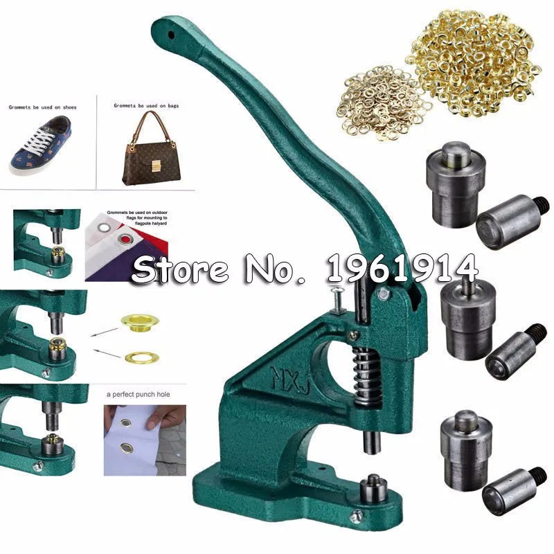Fast Shipping ! Industrial Grommet Button Machine Maker Eyelet Hand Press Presser Punch Tool For Banner Bags Shoes
Fast Shipping ! Industrial Grommet Button Machine Maker Eyelet Hand Press Presser Punch Tool For Banner Bags Shoes