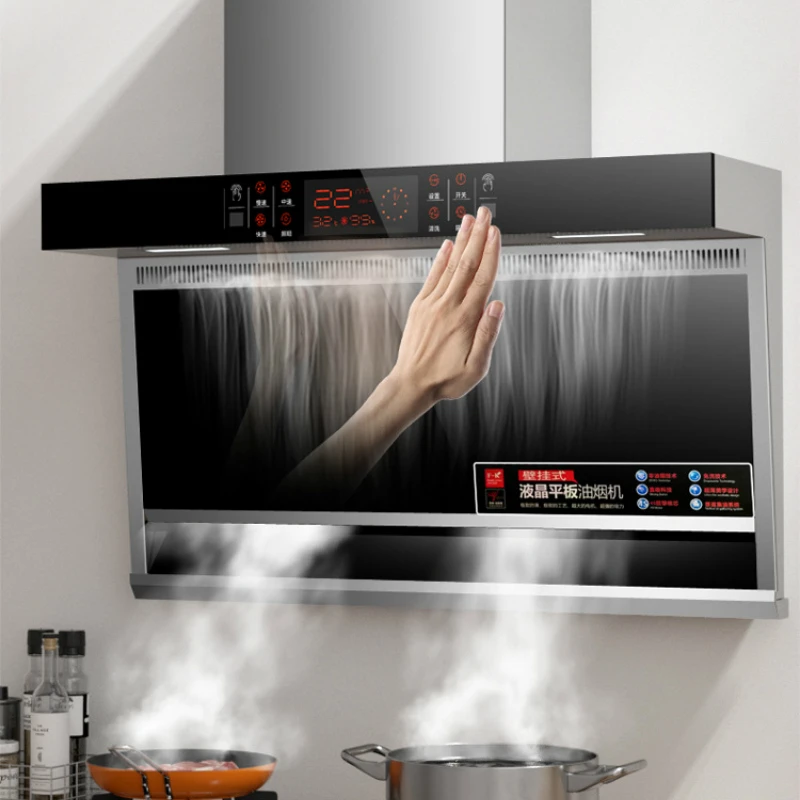 Big Automatic Lifting Kitchen Extractor Hood Range Hood Automatic Cleaning Top&side Suction Bodily Sensation Smart Hoods Kitchen
Big Automatic Lifting Kitchen Extractor Hood Range Hood Automatic Cleaning Top&side Suction Bodily Sensation Smart Hoods Kitchen