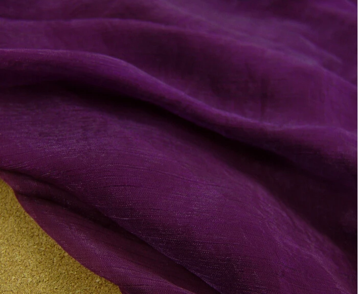 3 meter 150cm 59" width dark purple crinkle shot-silk chiffon crepe fabric dress dance skirts screen material MM186
3 meter 150cm 59" width dark purple crinkle shot-silk chiffon crepe fabric dress dance skirts screen material MM186