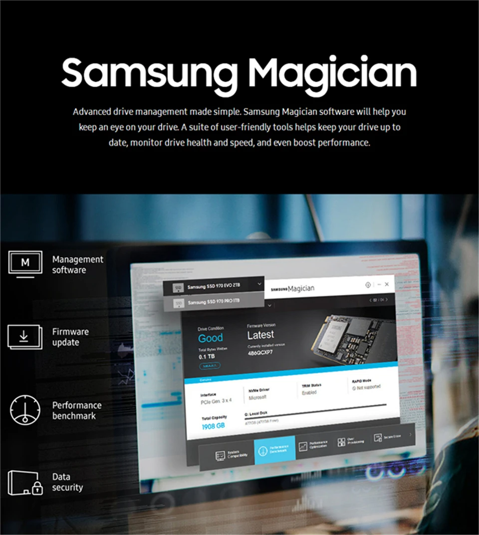 M2 SSD SAMSUNG M.2 SSD M2 1TB 500G 250G HD NVMe SSD Hard Drive HDD Hard Disk 1 TB 970 EVO Plus Solid State PCIe for Laptop HTB1rT7wbozrK1RjSspmq6AOdFXaQ Ssd