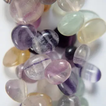 Genuine Multicolor Fluorite Drop Style Chip beads, approx. 8 - 14 mm Beads - Full Strand 16"
Genuine Multicolor Fluorite Drop Style Chip beads, approx. 8 - 14 mm Beads - Full Strand 16"