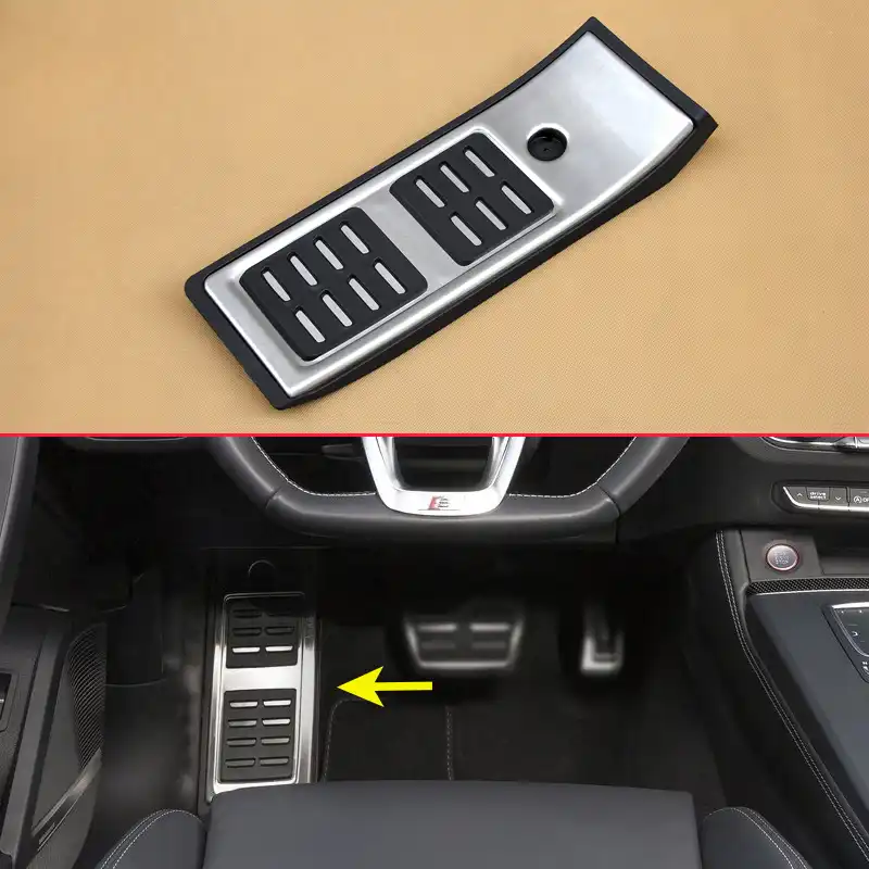 Car Pedal Non Slip Footrest Cover Mat For 2017 2018 2019