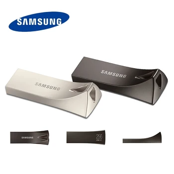 SAMSUNG 3.1 USB Flash Drive 32gb 64gb sdxc 128gb 256gb USB3.1 up to 300MB/S BAR PLUS silver/gray pen drive memory flash disk
SAMSUNG 3.1 USB Flash Drive 32gb 64gb sdxc 128gb 256gb USB3.1 up to 300MB/S BAR PLUS silver/gray pen drive memory flash disk