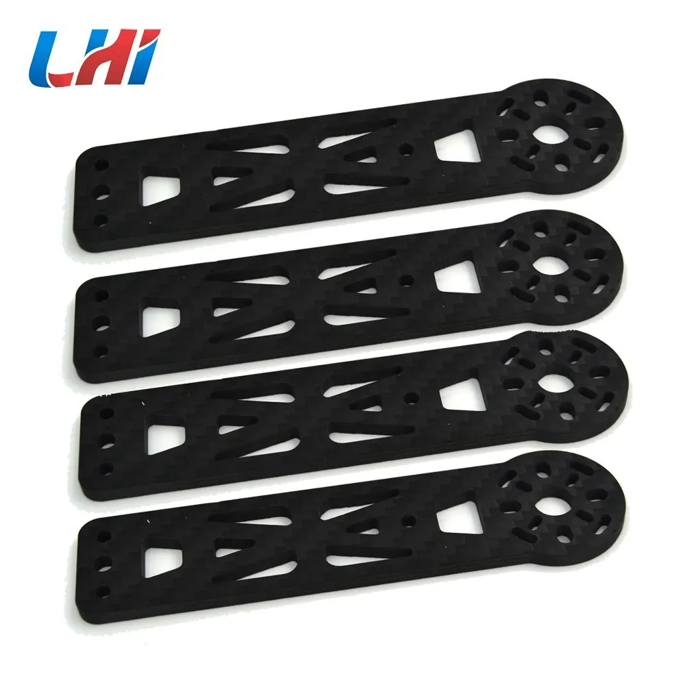 4 Pcs Pure Carbon 3mm Thick Arm for Emax 250mm Pure Carbon Fiber Quadcopter Frame
4 Pcs Pure Carbon 3mm Thick Arm for Emax 250mm Pure Carbon Fiber Quadcopter Frame