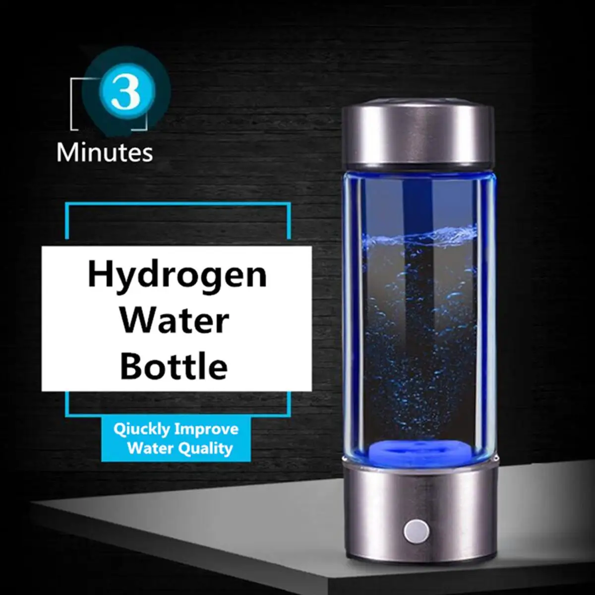 Portable Water Bottle Ionizer Hydrogens Generator For H2 Rich Hydrogens Water Bottle Ionizer USB SPE Electrolysis Hidrogen
Portable Water Bottle Ionizer Hydrogens Generator For H2 Rich Hydrogens Water Bottle Ionizer USB SPE Electrolysis Hidrogen