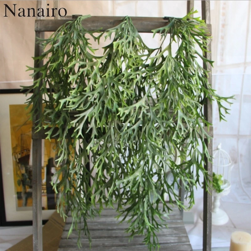 1pcs 9-Fork Large Green Pine Needles Artificial Hanging Plants Indoor For Plastic Flowers For Home Wedding Party Decoration 
1pcs 9-Fork Large Green Pine Needles Artificial Hanging Plants Indoor For Plastic Flowers For Home Wedding Party Decoration