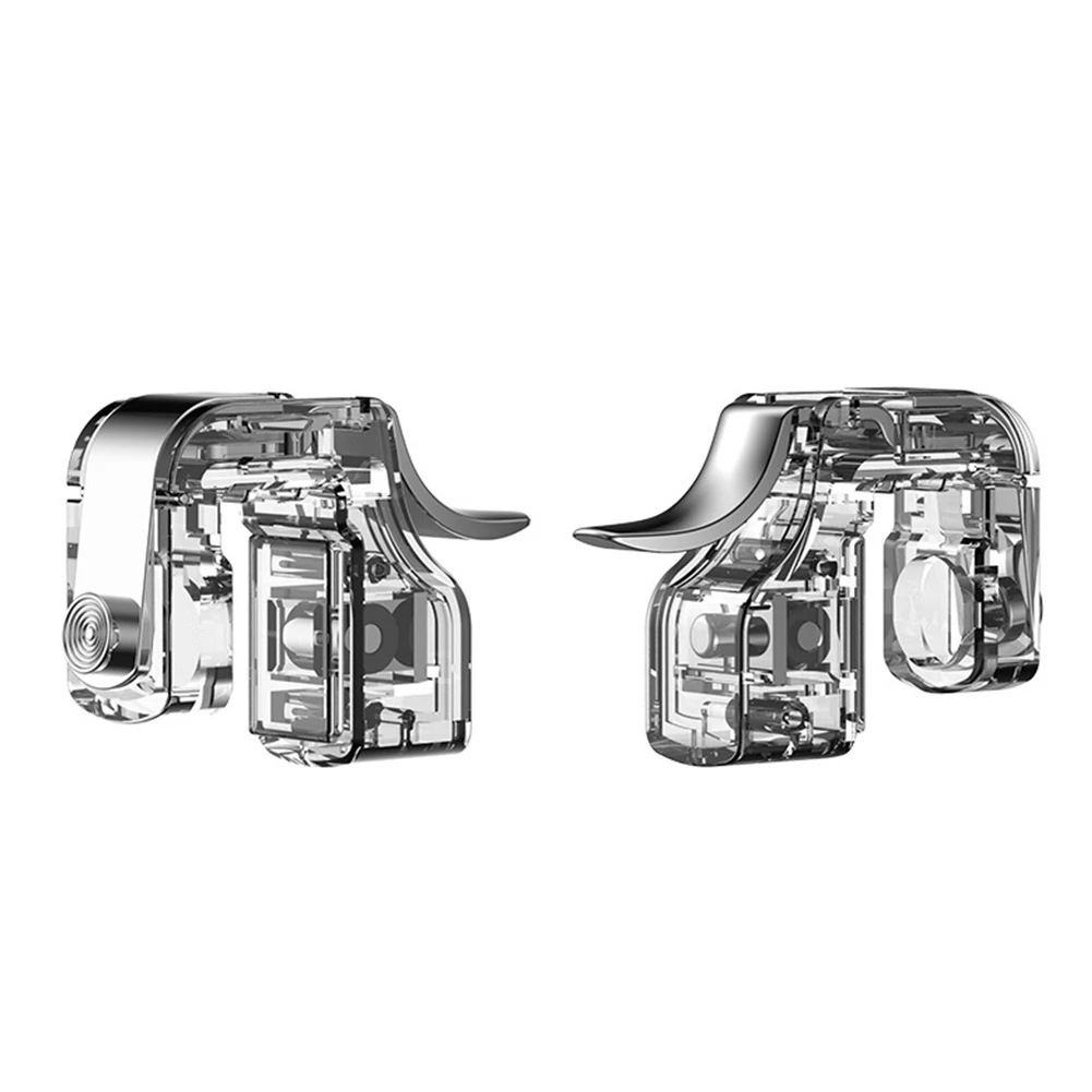 1 Pair Screw Fixed Auxiliary Metal Mini Gaming Trigger Transparent Fire Button Phone Games Accessories Removable Controller
1 Pair Screw Fixed Auxiliary Metal Mini Gaming Trigger Transparent Fire Button Phone Games Accessories Removable Controller