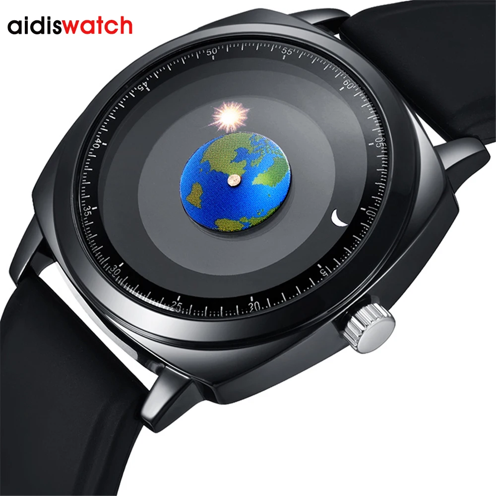 Addies Creative Personality Concept Watch Men Women Silicone 50m Waterproof Swim Sport Quartz Watch Top Brand Relogio Masculino
Addies Creative Personality Concept Watch Men Women Silicone 50m Waterproof Swim Sport Quartz Watch Top Brand Relogio Masculino