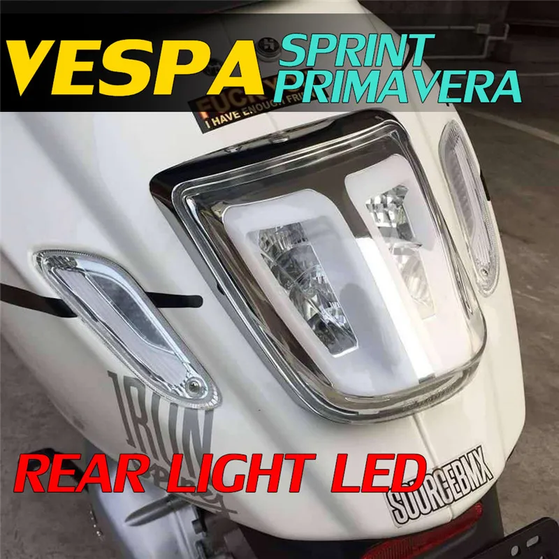 Motorcycle Rcar Light LED Brake Rear Lamp Taillight For Piaggio Vespa Primavera 150 Sprint 150 Tail Light Assembly
Motorcycle Rcar Light LED Brake Rear Lamp Taillight For Piaggio Vespa Primavera 150 Sprint 150 Tail Light Assembly