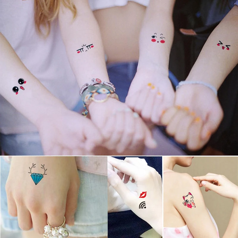 30pcs/set Temporary Tattoo Sticker 3d Carton Cute Deisngs Fake Tattoos Sticker Tatuagem for Children Kids Women
30pcs/set Temporary Tattoo Sticker 3d Carton Cute Deisngs Fake Tattoos Sticker Tatuagem for Children Kids Women