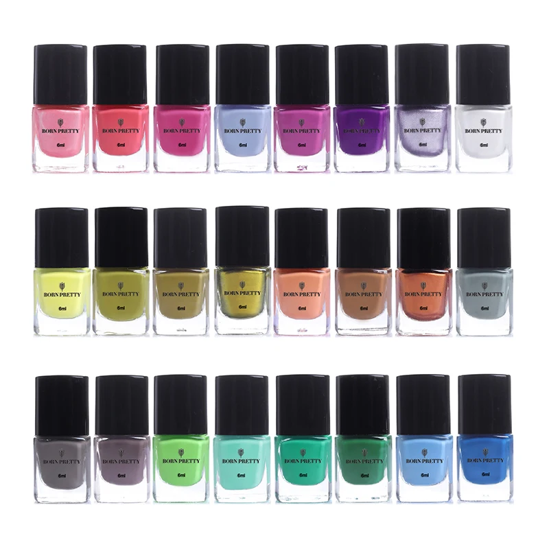 BORN PRETTY 6ml Nail Stamping Polish Colorful Nail Art Plate Printing Polish Varnish 24 Colors Nail Art Manicure Lacque
BORN PRETTY 6ml Nail Stamping Polish Colorful Nail Art Plate Printing Polish Varnish 24 Colors Nail Art Manicure Lacque
