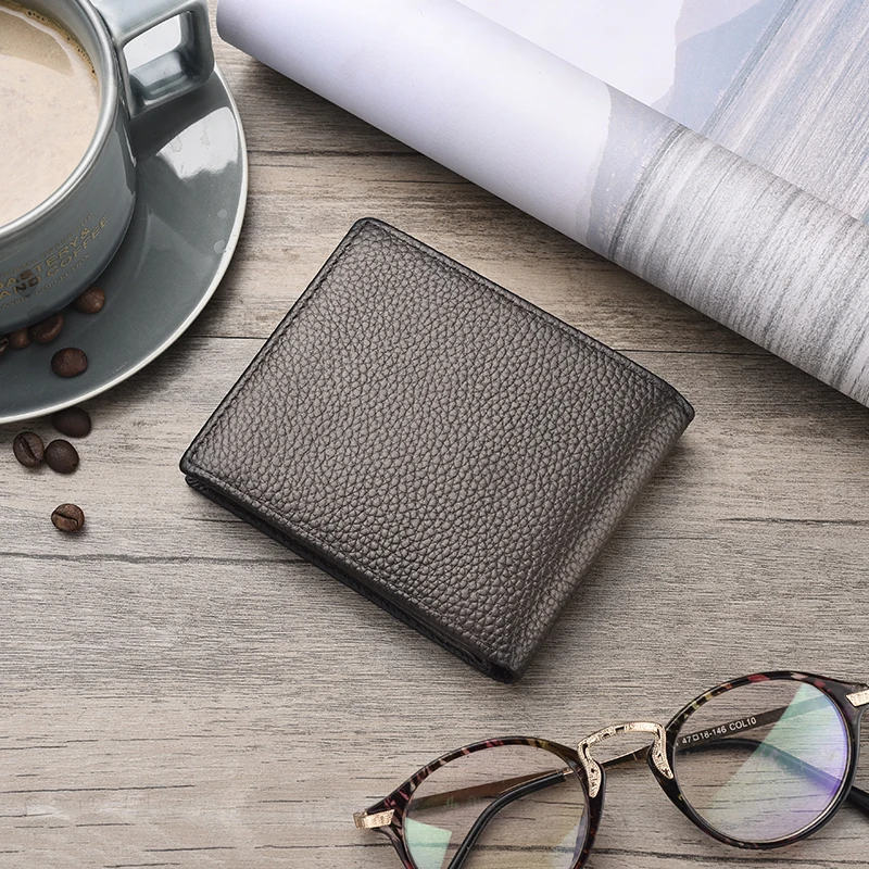 Genuine Leather Drivers License Card Holder Wallet (11)
