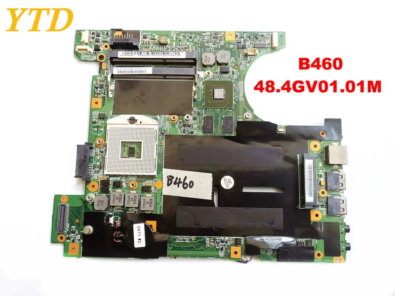 Original for Lenovo B460 laptop motherboard B460 48.4GV01.01M tested good free shipping
Original for Lenovo B460 laptop motherboard B460 48.4GV01.01M tested good free shipping