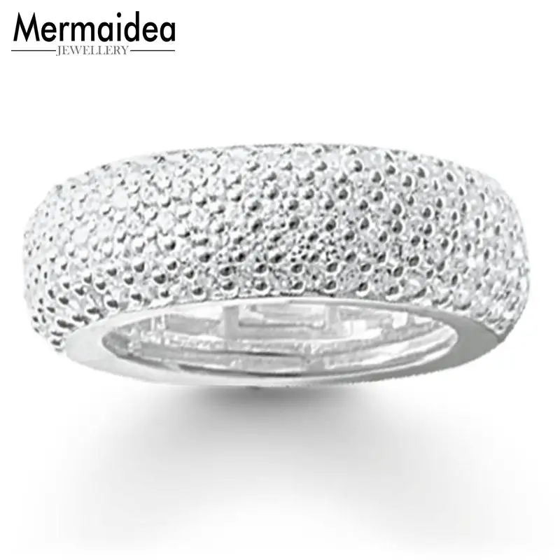 White CZ Pave Wedding Bands Rings 2019 New 925 Sterling Silver Zircon Pave Fashion Jewelry Career Party Gift For Women
White CZ Pave Wedding Bands Rings 2019 New 925 Sterling Silver Zircon Pave Fashion Jewelry Career Party Gift For Women