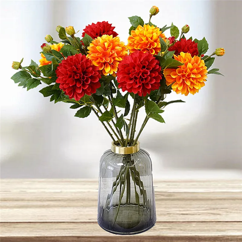 Artificial Chrysanthemum Flower Silk Real Touch Fake Flower Branch for Home Table Garden Decor Floral Party Wedding Decoration
Artificial Chrysanthemum Flower Silk Real Touch Fake Flower Branch for Home Table Garden Decor Floral Party Wedding Decoration