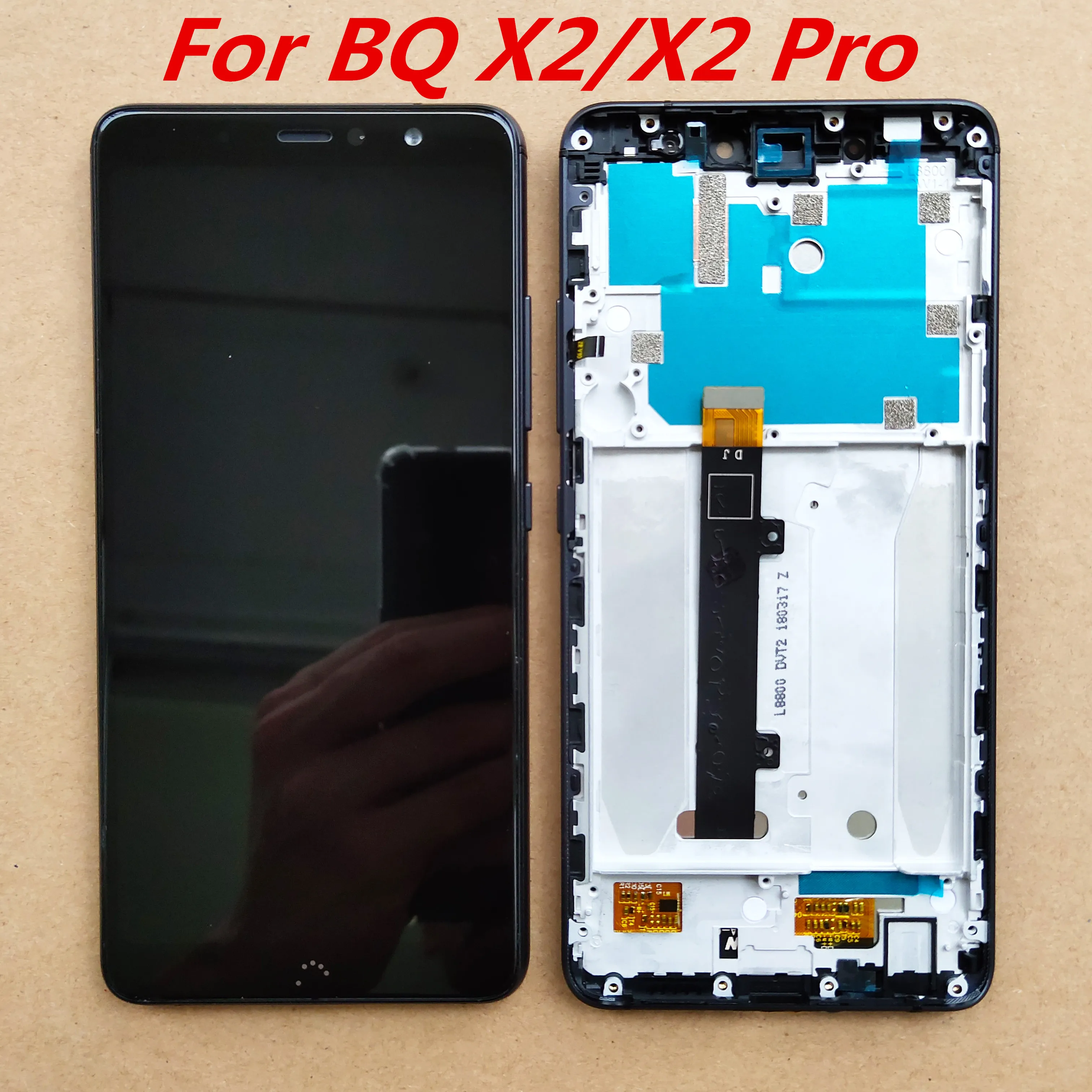 Прошел испытания для BQ Aquaris X2/BQ Aquaris X2 Pro ЖК-дисплей с рамкой + сенсорный экран дигитайзер сборка замена стекла
Прошел испытания для BQ Aquaris X2/BQ Aquaris X2 Pro ЖК-дисплей с рамкой + сенсорный экран дигитайзер сборка замена стекла