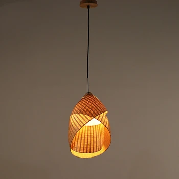 Bamboo Decorative Creative Pendant Lamp Bedroom Bedside Lamp Personality Hand-knitted Restaurant Home Decor Light Pendant Lights
Bamboo Decorative Creative Pendant Lamp Bedroom Bedside Lamp Personality Hand-knitted Restaurant Home Decor Light Pendant Lights